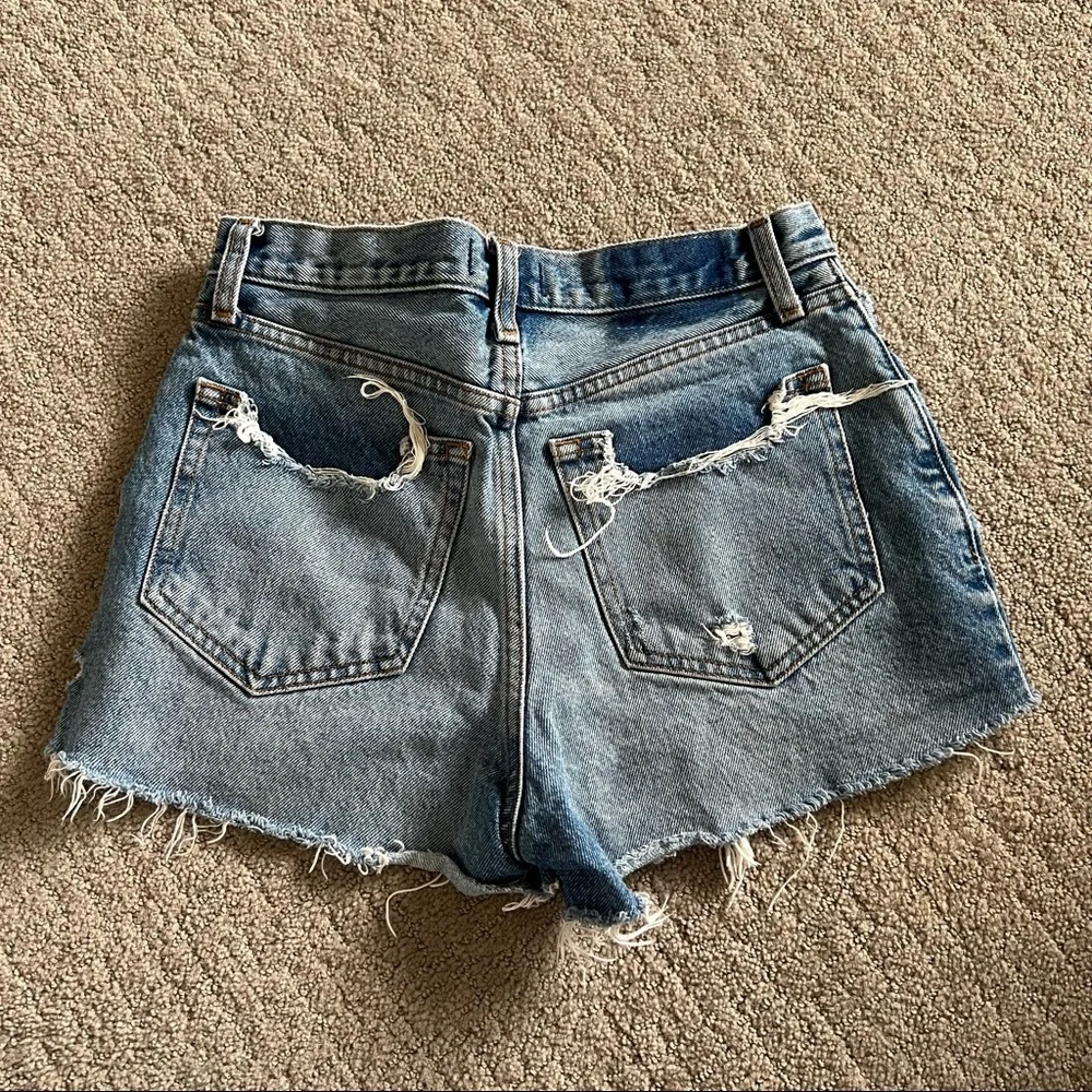 Abercrombie & Fitch Annie High Rise Shorts sz 26 | 2 - Picture 4 of 4